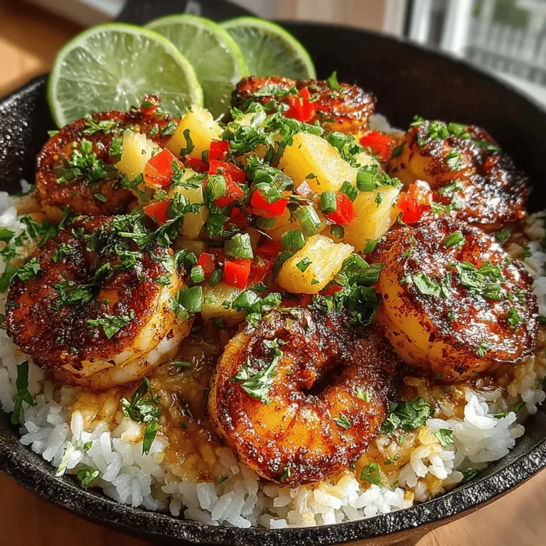 Cajun cuisine is a vibrant tapestry of flavors, colors, and traditions rooted in the rich cultural heritage of Southern Louisiana. Known for its bold spices and hearty ingredients, Cajun cooking embodies the essence of comfort food while celebrating its unique Creole influences. From the iconic jambalaya to mouthwatering gumbo, Cajun dishes are crafted with love, often bringing families and friends together around the dinner table. One fantastic representation of this culinary tradition is the enticing recipe for Cajun Fiesta Shrimp with Tropical Rice.