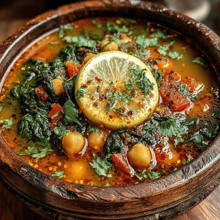 In the quest for healthy and fulfilling meals, the Spicy Chickpea & Spinach Stew stands out as a delightful option that is both nourishing and easy to prepare. This vibrant dish is not only packed with incredible flavors but also offers a wealth of nutritional benefits that cater to a variety of dietary preferences, including vegetarian, vegan, and gluten-free diets. As the trend of plant-based eating continues to rise, more individuals are seeking recipes that satisfy their cravings while also promoting overall health. The Spicy Chickpea & Spinach Stew embodies this movement, showcasing how delicious and hearty meals can be created using wholesome plant-based ingredients.
