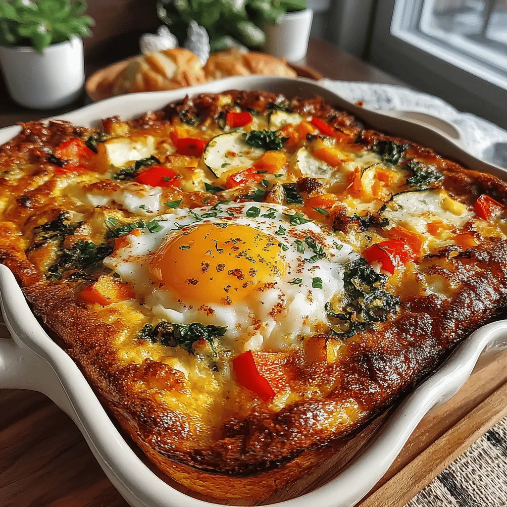 As the leaves turn vibrant shades of orange and gold, the culinary world embraces the flavors of fall with open arms. One dish that perfectly encapsulates the essence of autumn is the Harvest Pumpkin Egg Bake with Autumn Veggies. This comforting and flavorful recipe brings together the earthy sweetness of pumpkin and the freshness of seasonal vegetables, creating a wholesome meal that is perfect for cozy brunches or hearty breakfasts.
