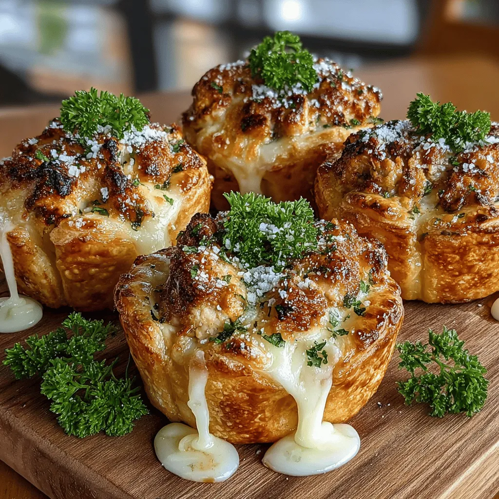 When it comes to appetizers that leave a lasting impression, Mini Chicken Alfredo Pastry Puffs stand out as a delightful choice. These bite-sized treats encapsulate the rich, creamy flavors of the classic Chicken Alfredo dish, all wrapped in a flaky, golden puff pastry shell. Perfect as a snack for casual gatherings, festive celebrations, or even as a fun dinner option, these pastry puffs are both appealing to the eye and tantalizing to the taste buds.