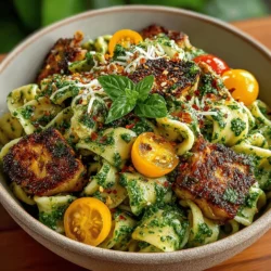 Eggplant Pesto & Hatch Pasta: A Flavorful Culinary Adventure