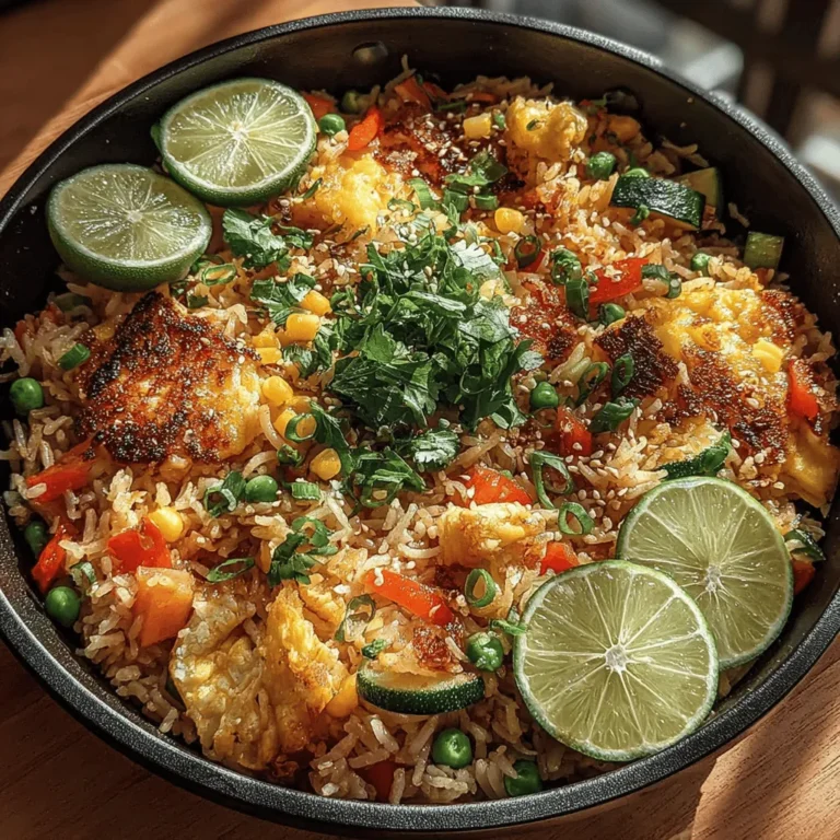 As the summer sun shines brightly, there's nothing quite like a vibrant and refreshing dish that captures the essence of the season. Zesty Summer Veggie Fried Rice is just that—a colorful medley of seasonal vegetables tossed with fluffy rice, packed with flavor and nutrition. This dish stands out not only for its delightful taste but also for its ability to utilize leftover rice, making it a practical choice for busy summer days when you want something quick yet satisfying.