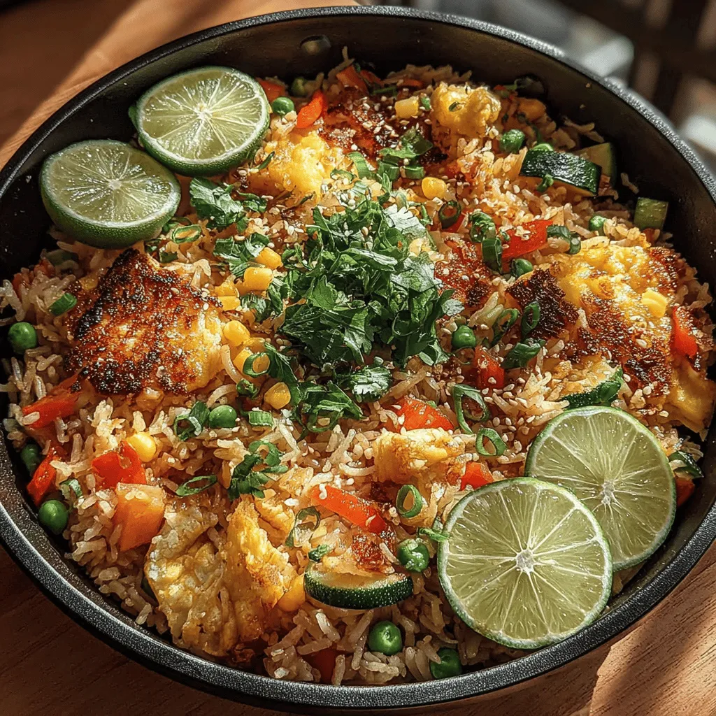 As the summer sun shines brightly, there's nothing quite like a vibrant and refreshing dish that captures the essence of the season. Zesty Summer Veggie Fried Rice is just that—a colorful medley of seasonal vegetables tossed with fluffy rice, packed with flavor and nutrition. This dish stands out not only for its delightful taste but also for its ability to utilize leftover rice, making it a practical choice for busy summer days when you want something quick yet satisfying.