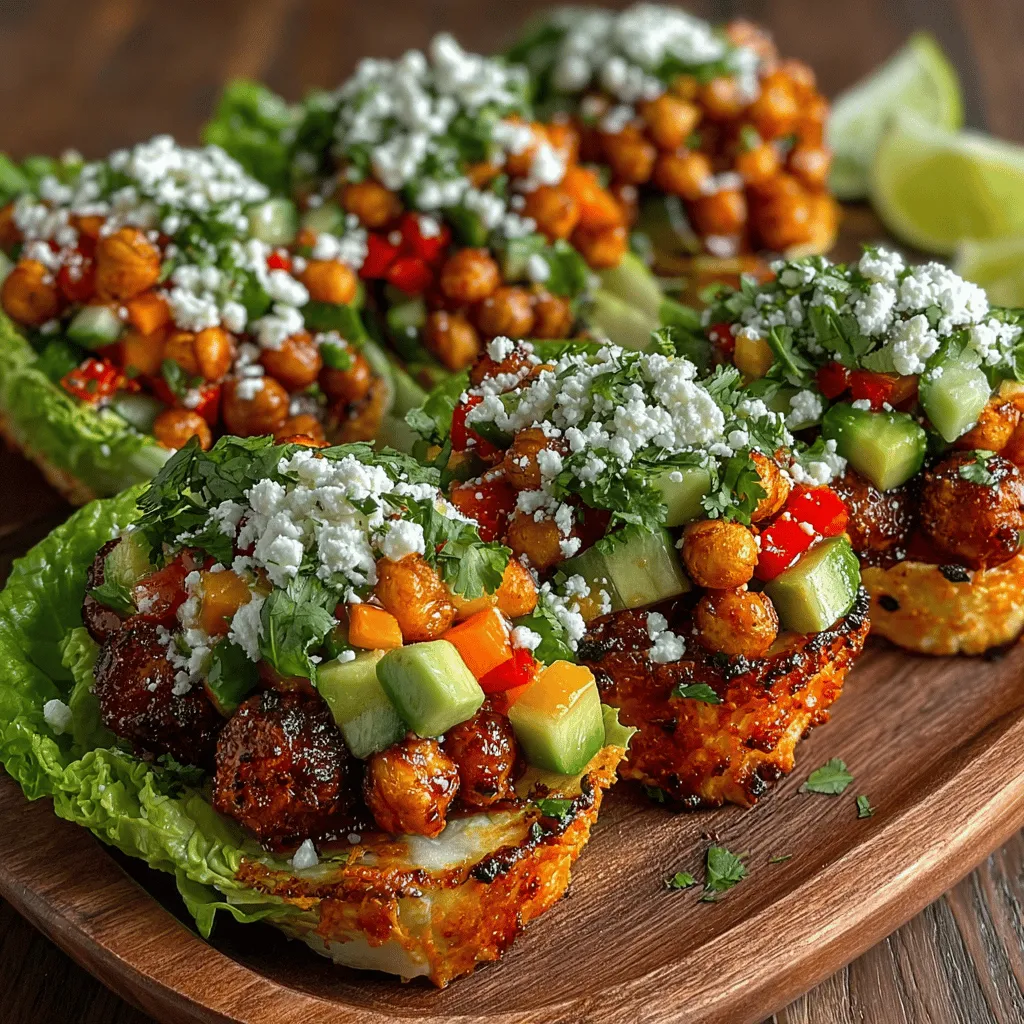 In recent years, there has been a significant shift in dietary trends, with an increasing number of individuals seeking healthier and plant-based snack options. This growing interest in nutritious eating has led many home cooks and food enthusiasts to explore innovative recipes that are not only delicious but also packed with essential nutrients. One standout recipe that fits this bill is Mini Crispy Chickpea Lettuce Boats—a delightful, fresh, and satisfying dish that perfectly marries flavor and nutrition.