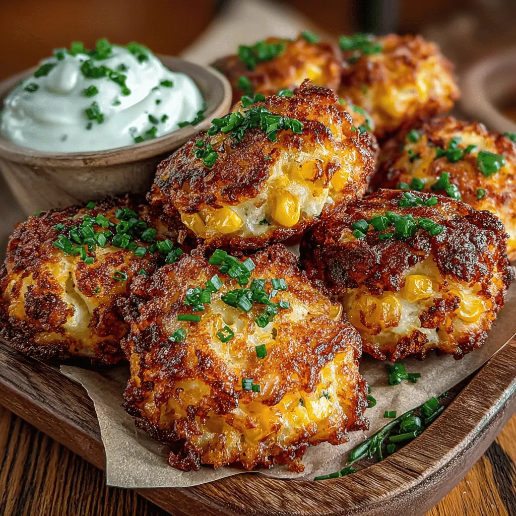 When it comes to snack time, few options rival the delightful experience offered by Mini Sweet Corn Cheddar Poppers. These bite-sized treats combine the natural sweetness of corn with the rich, creamy flavor of sharp cheddar cheese, creating a snack that's both satisfying and bursting with flavor. Perfect for parties, picnics, or simply an afternoon craving, these poppers are a hit among both kids and adults alike. Their crispy exterior and soft, cheesy interior make them an irresistible choice for any occasion.