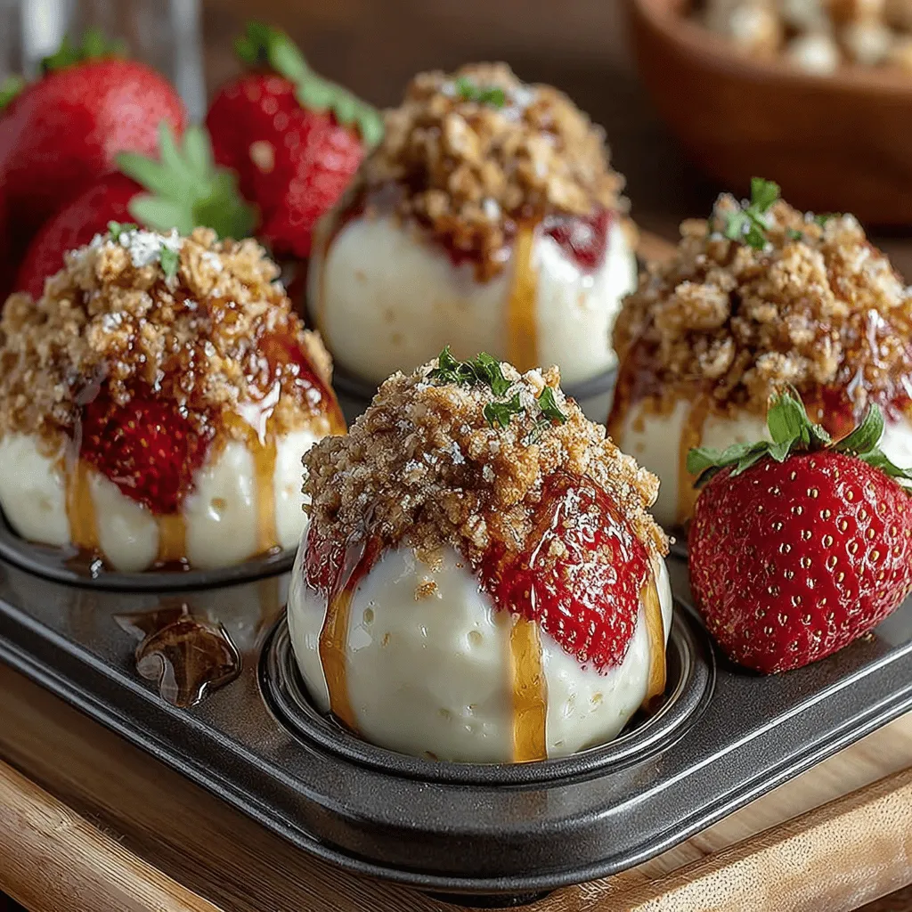 In the ever-evolving landscape of healthy snacks, finding options that are both nutritious and delicious can feel like a challenge. With a growing awareness of dietary choices, many individuals and families are seeking alternatives that not only satisfy sweet cravings but also contribute positively to their health. Enter the Frozen Greek Yogurt Strawberry Bombs—a delightful treat that is as refreshing as it is easy to make. Perfect for hot summer days, these yogurt bombs offer a satisfying explosion of flavor that both kids and adults will love. Whether you’re looking for a quick snack, a fun dessert, or a creative way to incorporate more fruit into your diet, this recipe has you covered.