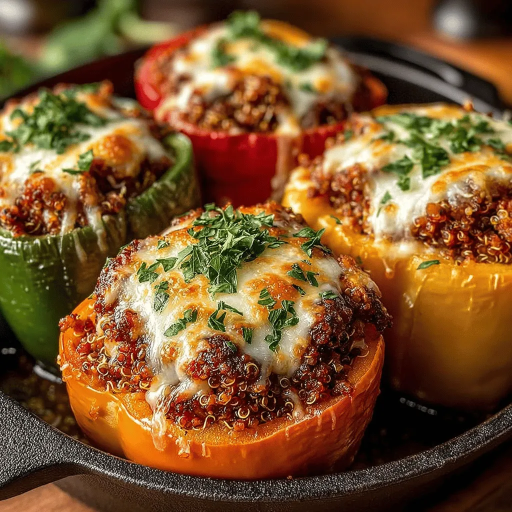 Stuffed bell peppers have become a beloved staple in various cuisines around the world, celebrated for their versatility and heartiness. From the classic Italian versions filled with rice and meat to the Mexican adaptations that incorporate spices and beans, these vibrant vegetables serve as the perfect vessel for a multitude of flavors and ingredients. Their ability to adapt to different culinary traditions makes stuffed bell peppers a go-to dish for home cooks seeking both comfort and creativity in the kitchen.