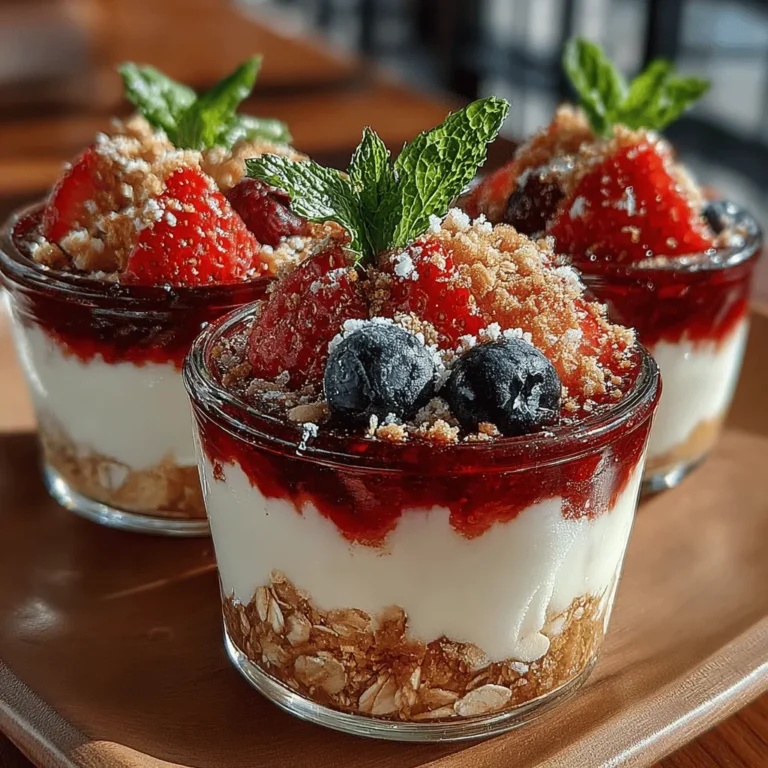 At the heart of this Berry Bliss recipe lies Greek yogurt, a staple in many health-conscious kitchens. Known for its thick and creamy consistency, Greek yogurt is packed with nutritional benefits that make it an ideal base for frozen treats. It is notably high in protein, which is essential for muscle repair and growth, making it a favorite among fitness enthusiasts. Additionally, Greek yogurt is rich in probiotics, the beneficial bacteria that promote gut health and aid digestion. These attributes not only enhance the nutritional profile of the frozen yogurt cups but also contribute to a velvety texture that elevates the overall dessert experience.