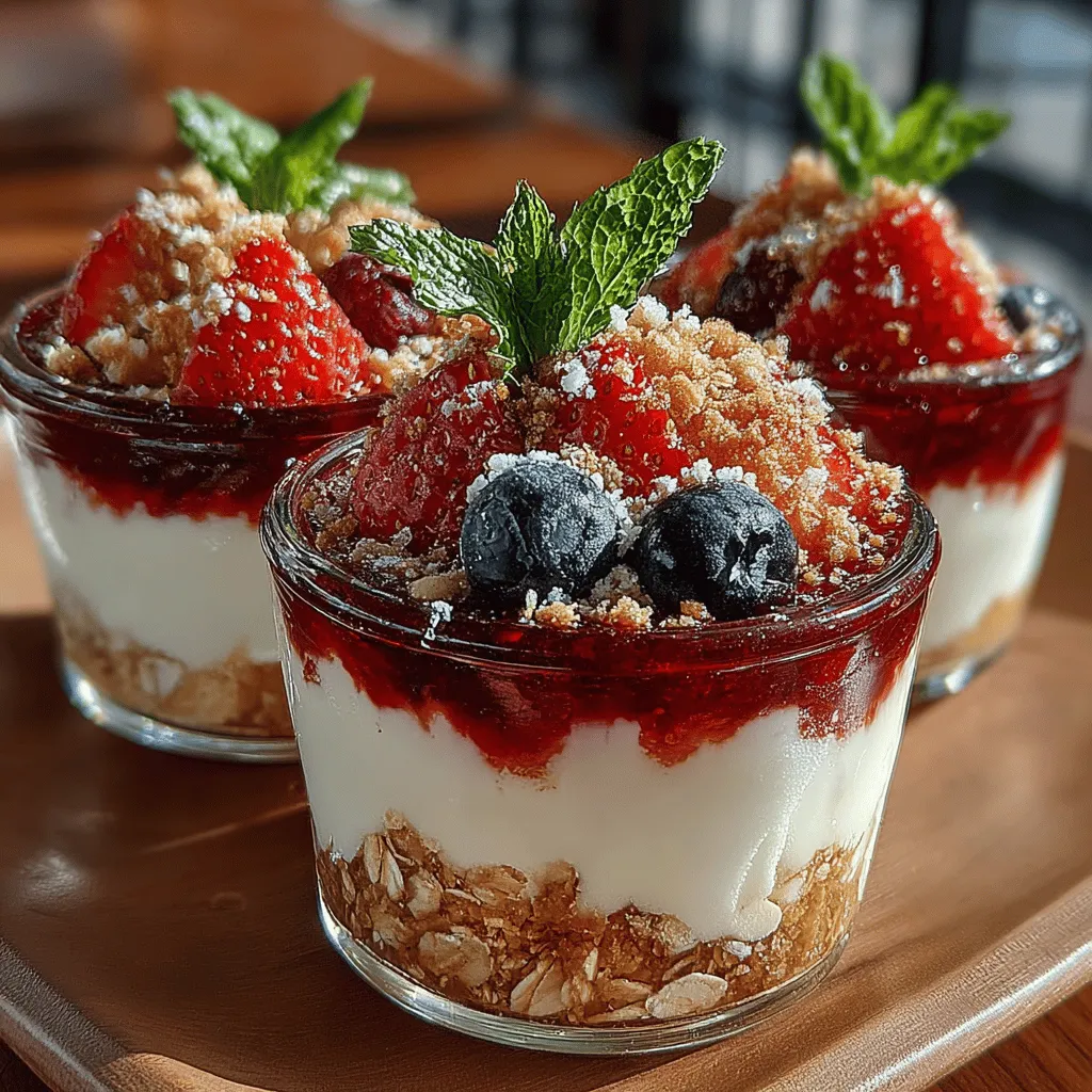 At the heart of this Berry Bliss recipe lies Greek yogurt, a staple in many health-conscious kitchens. Known for its thick and creamy consistency, Greek yogurt is packed with nutritional benefits that make it an ideal base for frozen treats. It is notably high in protein, which is essential for muscle repair and growth, making it a favorite among fitness enthusiasts. Additionally, Greek yogurt is rich in probiotics, the beneficial bacteria that promote gut health and aid digestion. These attributes not only enhance the nutritional profile of the frozen yogurt cups but also contribute to a velvety texture that elevates the overall dessert experience.