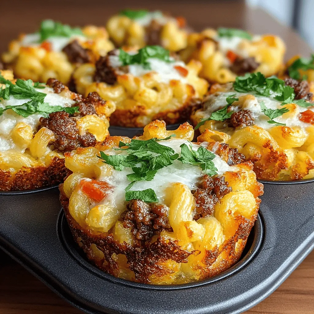 Muffins have enjoyed a surge in popularity in recent years, transcending their traditional breakfast role to become versatile dishes that can cater to various tastes and occasions. From sweet to savory, muffins have evolved into a canvas for culinary creativity, allowing home cooks to experiment with flavors and ingredients. One standout recipe that has captured the hearts and appetites of many is the Mini Taco Macaroni Muffins. This innovative dish combines the comforting familiarity of macaroni and cheese with the zesty, bold flavors of taco night, creating a unique culinary experience that is sure to delight families and guests alike.