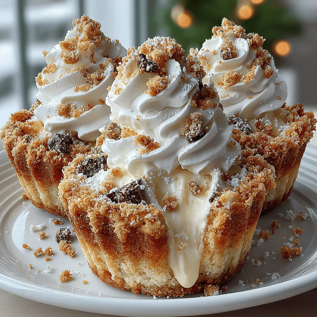 In the world of desserts, there’s a constant quest for innovative recipes that push the boundaries of traditional treats. Frozen Yogurt Toast Crunch Cookie Cups embody this spirit by offering a unique combination of flavors and textures that stand out in a crowded dessert landscape. The cookie base provides a sturdy foundation with a rich, buttery flavor that complements the sweet, cinnamon-infused cereal topping. This creates a delightful contrast with the frozen yogurt filling, which brings a creamy, refreshing element to each bite.