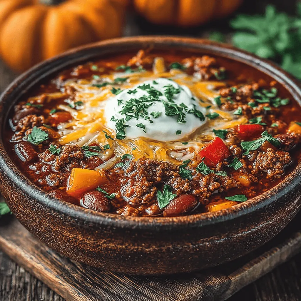As the leaves begin to change and the air turns crisp, there’s nothing quite like the warmth and comfort of a homemade chili. This hearty dish encapsulates the essence of autumn, inviting you to gather around the table with family and friends. The vibrant colors of fall foliage inspire the rich, inviting hues of a simmering pot of chili, making it a perfect meal to celebrate the season. With its blend of savory ingredients and spices, chili is not only satisfying but also offers a sense of nostalgia that brings people together.
