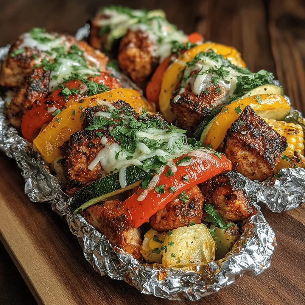 If you're searching for a meal that encapsulates bold flavors while remaining simple and healthy, look no further than Southwest Chicken & Veggie Foil Packs. This innovative cooking method not only brings together a colorful medley of ingredients but also offers a delightful way to enjoy a variety of textures and tastes, all in one convenient package. Perfect for busy weeknight dinners or gatherings around the grill, these foil packs are as versatile as they are delicious. The vibrant flavors of the Southwest come alive in each bite, making this dish a hit for both adults and kids alike.