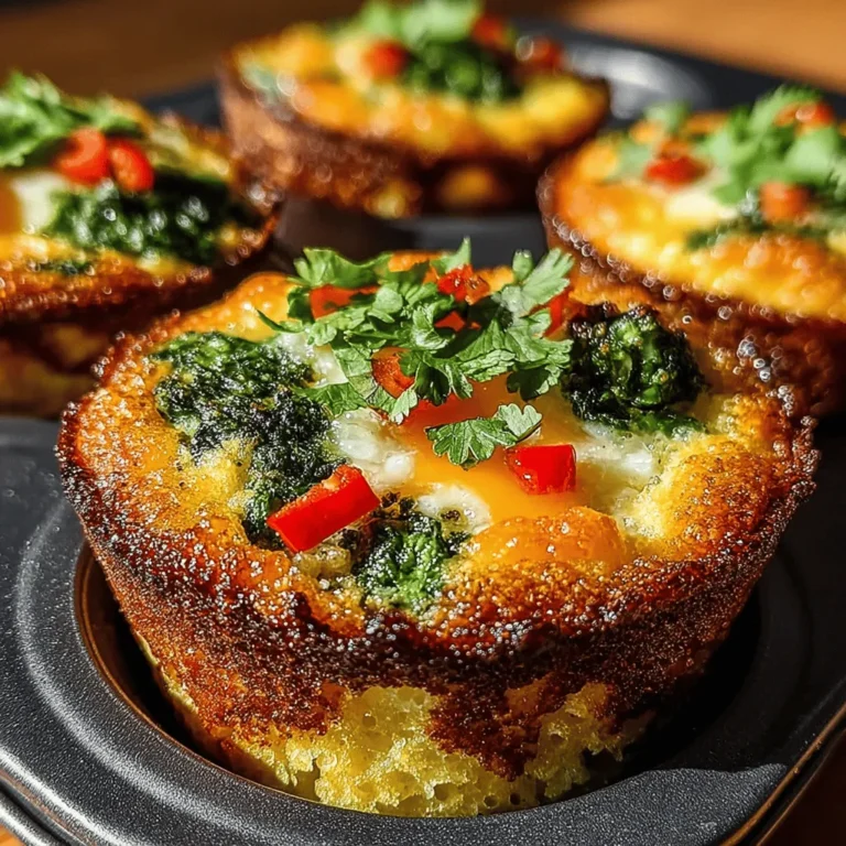In the world of breakfast foods, egg muffins have carved out a niche for being not only delicious but also convenient and nutritious. They are the perfect solution for busy mornings, allowing you to enjoy a wholesome meal without the need for elaborate cooking. This article focuses on a delightful recipe for Spicy Green Chili Egg Muffins with Cheese, a dish that combines the richness of eggs, the freshness of spinach, and the kick of green chilies. The result is a flavor-packed breakfast option that's not only easy to prepare but also customizable to suit your dietary preferences.