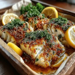 Welcome to the delicious realm of baked cod, a dish that not only tantalizes the taste buds but also offers an array of health benefits. Garlic Butter Baked Cod is a perfect example of how simple ingredients can come together to create a flavorful and satisfying meal. This recipe is designed to be easy to follow, making it accessible for home cooks of all skill levels. Whether you are a seasoned chef or just starting out in the kitchen, the straightforward steps will guide you to a delightful seafood dinner.