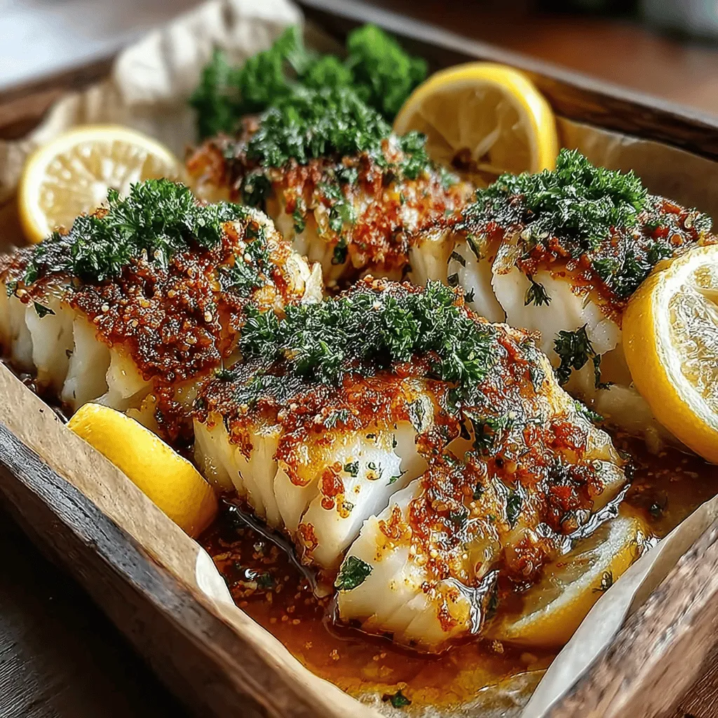 Welcome to the delicious realm of baked cod, a dish that not only tantalizes the taste buds but also offers an array of health benefits. Garlic Butter Baked Cod is a perfect example of how simple ingredients can come together to create a flavorful and satisfying meal. This recipe is designed to be easy to follow, making it accessible for home cooks of all skill levels. Whether you are a seasoned chef or just starting out in the kitchen, the straightforward steps will guide you to a delightful seafood dinner.