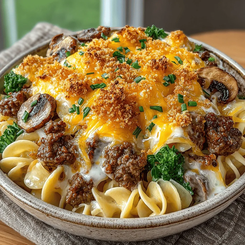 There's something inherently soothing about comfort food. It evokes nostalgia, warmth, and a sense of belonging, often tied to cherished memories of family gatherings and home-cooked meals. Whether it’s the rich aroma wafting from the kitchen or the satisfying flavors that envelop your senses, comfort food has a unique ability to bring people together around the dining table. Among the myriad of comfort dishes, Beef & Noodle Casserole stands out as a quintessential choice that resonates with many. This hearty casserole is not just a meal; it’s an embrace on a plate, perfect for those chilly evenings when all you crave is something nourishing and familiar.
