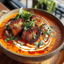 Creamy Roasted Red Pepper Bliss: A Culinary Delight
