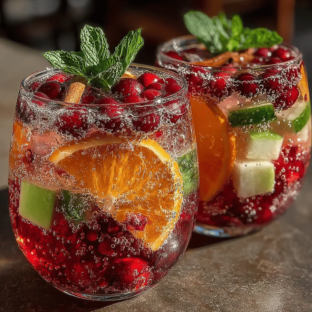 As the festive season approaches, the joy of entertaining friends and family becomes a highlight of the holidays. Whether it’s a cozy gathering around the fireplace or a lively holiday party, the right drink can set the mood and elevate the occasion. Enter the Cranberry Apple Sangria Spritzer—an enticing blend of flavors that captures the essence of the season. This vibrant beverage not only pleases the palate but also adds a splash of color to any festive table setting.