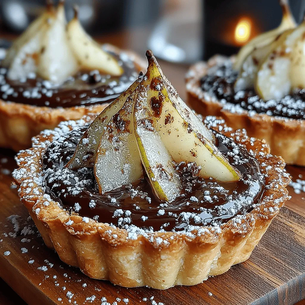 The success of any recipe hinges on the quality of its ingredients, and this holds especially true for pear and chocolate tartlets. The main components of this dessert include fresh pears, high-quality chocolate, butter, flour, sugar, and eggs. Each ingredient plays a crucial role in creating the delicious balance of flavors and textures that make these tartlets so irresistible.