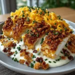 In the world of comfort food, few dishes can rival the ease and satisfaction of a Cheddar Ranch Chicken Bake. This recipe combines tender, juicy chicken breasts with a creamy ranch dressing and a crunchy, cheesy topping that will leave your taste buds singing. Perfect for busy weeknights or family gatherings, this dish is not only quick to prepare but also delightful in flavor. With its combination of savory and rich ingredients, it has become a favorite amongst families looking for a satisfying meal that doesn’t require hours in the kitchen. In this article, we will explore the steps to create this delicious meal, the benefits of its ingredients, and why it deserves a spot in your recipe repertoire.