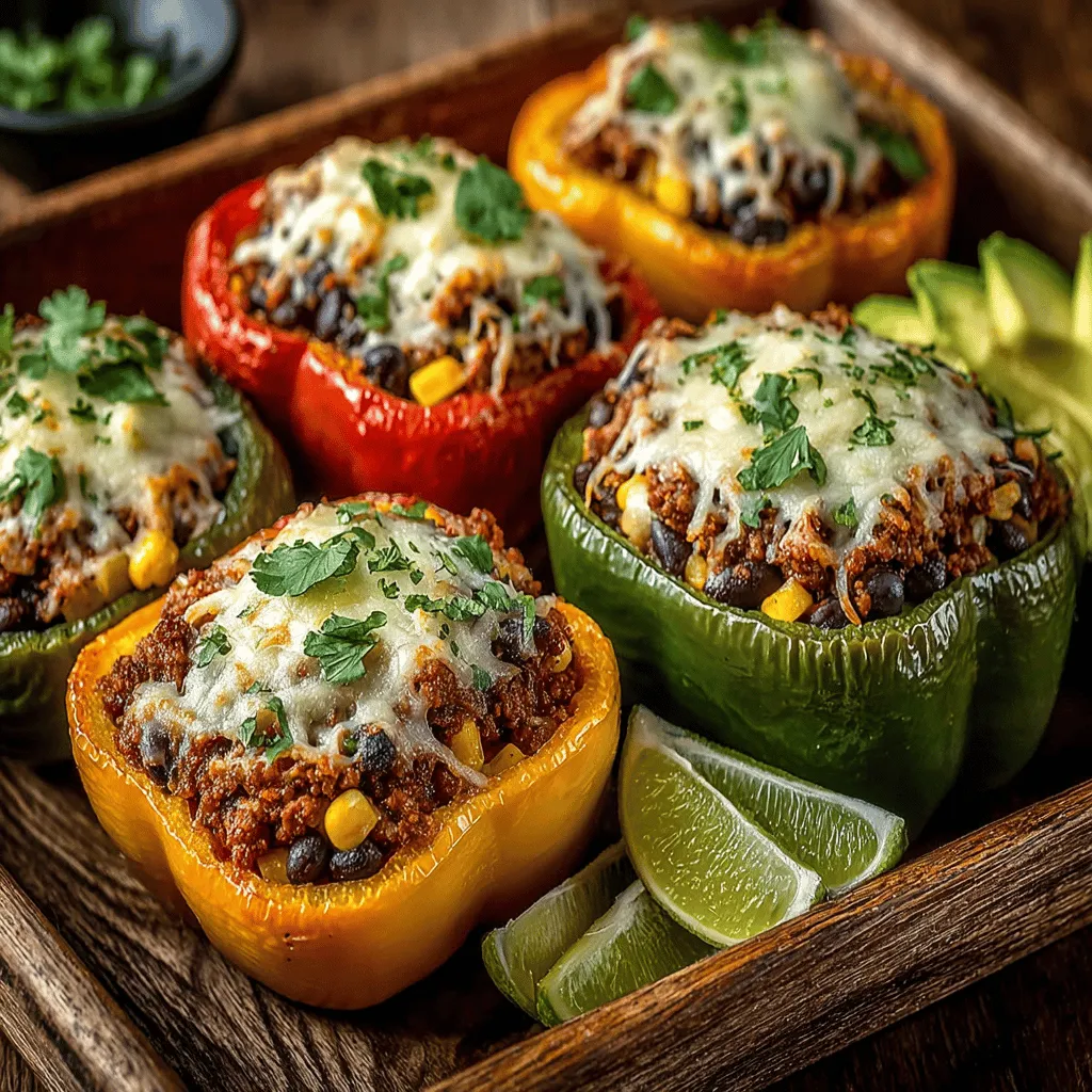 Taco Delight Bell Peppers are a vibrant and flavorful dish that brings together the beloved tastes of traditional tacos with the nutritious benefits of bell peppers. This dish is not only visually appealing but also incredibly versatile, making it a perfect option for families with varying dietary preferences. Whether you prefer ground beef, turkey, or a plant-based substitute, Taco Delight Bell Peppers can easily accommodate your needs, allowing everyone at the table to enjoy a delicious and satisfying meal.