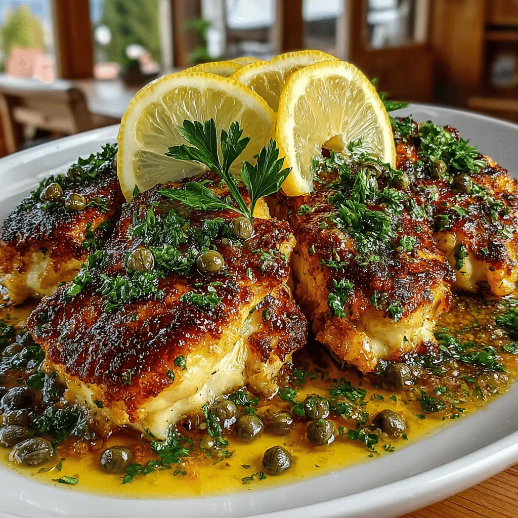 Chicken Piccata is a timeless classic in Italian cuisine, celebrated for its bright, zesty flavors and elegant presentation. This dish features tender chicken breasts sautéed to perfection, then coated in a luscious sauce made with tangy lemon, savory capers, and a hint of white wine. The combination of these ingredients creates a harmonious balance that is both refreshing and indulgent, making Chicken Piccata a favorite choice for family dinners, special occasions, or even a simple weeknight meal. Its versatility allows it to shine on any table, whether paired with a fresh salad, pasta, or crusty bread.