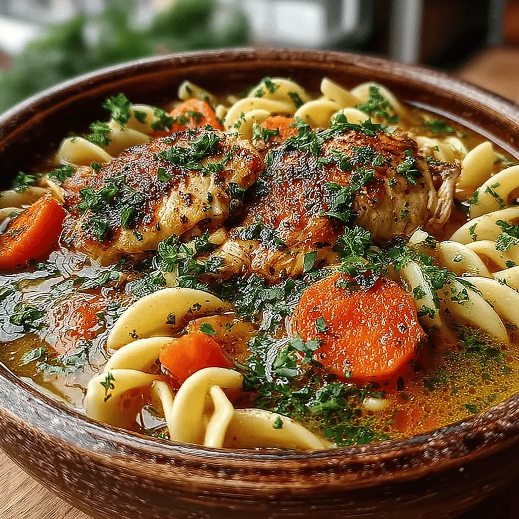 When it comes to making the perfect chicken noodle soup, the quality of your ingredients can significantly influence the overall flavor and nutritional value. Here are some key considerations to enhance your recipe.