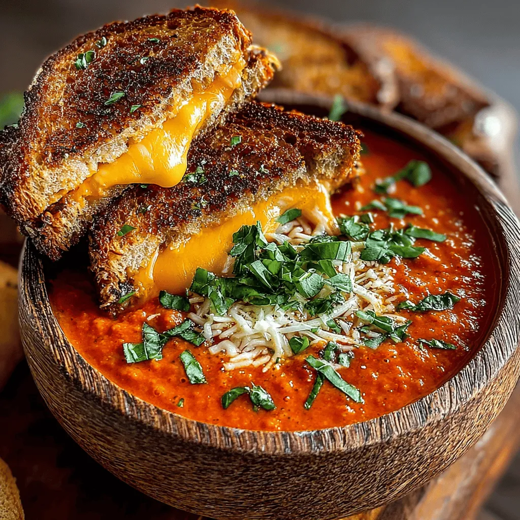 When it comes to comfort food, few dishes can rival the timeless combination of creamy tomato basil soup paired with a perfectly grilled cheese sandwich. This iconic pairing evokes a sense of warmth and nostalgia, transporting many of us back to childhood memories spent in cozy kitchens, where the rich aroma of simmering tomatoes and melting cheese filled the air. Whether it’s a chilly winter evening or a quick lunch on a busy day, this meal is a go-to for many, offering both simplicity and deliciousness that caters to seasoned chefs and beginner cooks alike.