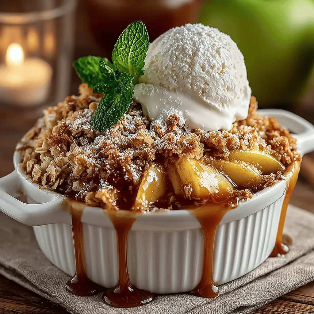 As the leaves turn vibrant shades of amber and gold and the air becomes crisp, the allure of warm, comforting desserts takes center stage in our kitchens. One such dish that embodies the essence of autumn is the delightful Sweet Caramel Apple Crisp. This dessert is not only a treat for the taste buds but also a nostalgic reminder of cozy family gatherings and festive celebrations. With its luscious combination of tender baked apples, a crunchy topping, and a drizzle of rich caramel, this recipe promises to evoke the warmth and joy of the fall season.