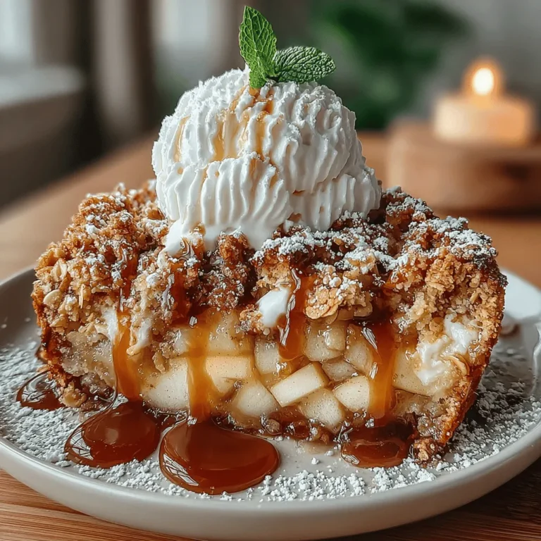 As the leaves turn vibrant shades of amber and gold and the air becomes crisp, the allure of warm, comforting desserts takes center stage in our kitchens. One such dish that embodies the essence of autumn is the delightful Sweet Caramel Apple Crisp. This dessert is not only a treat for the taste buds but also a nostalgic reminder of cozy family gatherings and festive celebrations. With its luscious combination of tender baked apples, a crunchy topping, and a drizzle of rich caramel, this recipe promises to evoke the warmth and joy of the fall season.