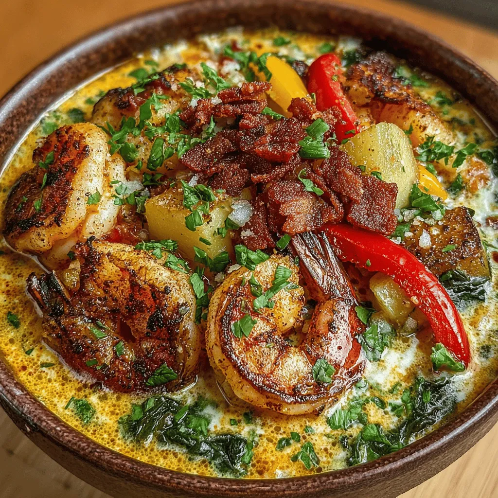 When it comes to comforting meals, few dishes can compare to a warm bowl of Creamy Cajun Shrimp Chowder. This delectable chowder combines the rich, indulgent creaminess of a traditional chowder with the bold, zesty flavors characteristic of Cajun cuisine. Perfect for cozy nights at home or festive gatherings with family and friends, this dish offers a delightful culinary experience that tantalizes the taste buds while providing a hearty, satisfying meal.