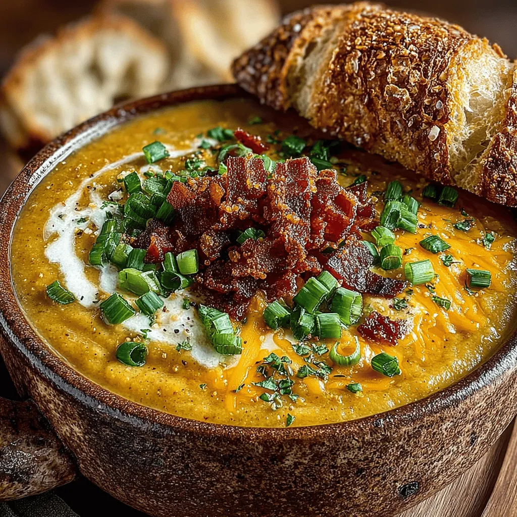There’s something undeniably comforting about a warm bowl of potato soup. It’s a dish that evokes feelings of home, warmth, and contentment, making it a favorite for many during chilly days or when one is in need of some culinary solace. Among the numerous variations of this beloved dish, Cheddar Bliss Potato Soup stands out as a creamy, hearty option that tantalizes the taste buds. This delightful recipe combines the smoothness of potatoes with the rich, sharp flavor of cheddar cheese, creating a soup that is not only satisfying but also utterly delicious.