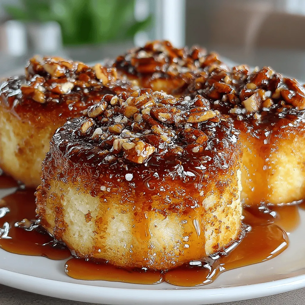 Pecans play a crucial role in the topping of caramel pecan sticky buns. Their rich, buttery flavor complements the sweetness of the caramel sauce and adds a delightful crunch that contrasts with the soft, fluffy dough. When selecting pecans for your sticky buns, opt for fresh, high-quality nuts, as this will significantly enhance the overall flavor profile. Toasting the pecans lightly before incorporating them into the caramel mixture can intensify their nuttiness and add depth to your buns. Simply spread them on a baking sheet and bake at 350°F (175°C) for about 5 to 7 minutes, stirring occasionally to prevent burning. Allow them to cool before mixing them into the topping.
