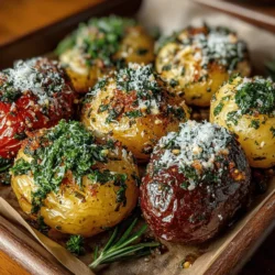 Garlic Herb Roasted Baby Potatoes: A Culinary Delight