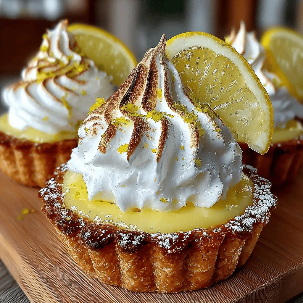 Lemon meringue pie is a classic dessert that has delighted taste buds for generations. Its bright, zesty filling combined with the light, airy meringue creates a perfect balance of flavors that evoke feelings of nostalgia and comfort. The traditional pie, however, can be a bit cumbersome to serve and eat, especially at gatherings. Enter the Lemon Meringue Pie Cups – a modern twist on a beloved classic. These individual servings not only make for a stunning presentation but also allow each guest to enjoy their own perfectly portioned dessert without the need for slicing.