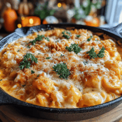 One-Pan Cheesy Comfort Mac & Pumpkin for Cozy Nights
