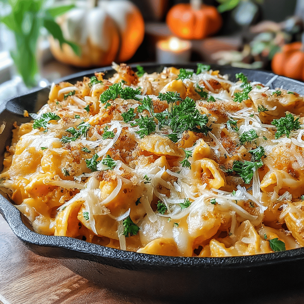 As the crisp autumn air settles in and leaves begin to turn golden, there's nothing quite like a warm, comforting meal to embrace the season. Enter the One-Pan Cheesy Comfort Mac & Pumpkin – a delightful fusion that not only warms your belly but also envelops your senses in a cozy embrace. This dish beautifully marries the creamy, cheesy goodness of classic macaroni and cheese with the subtle sweetness and vibrant color of pumpkin.